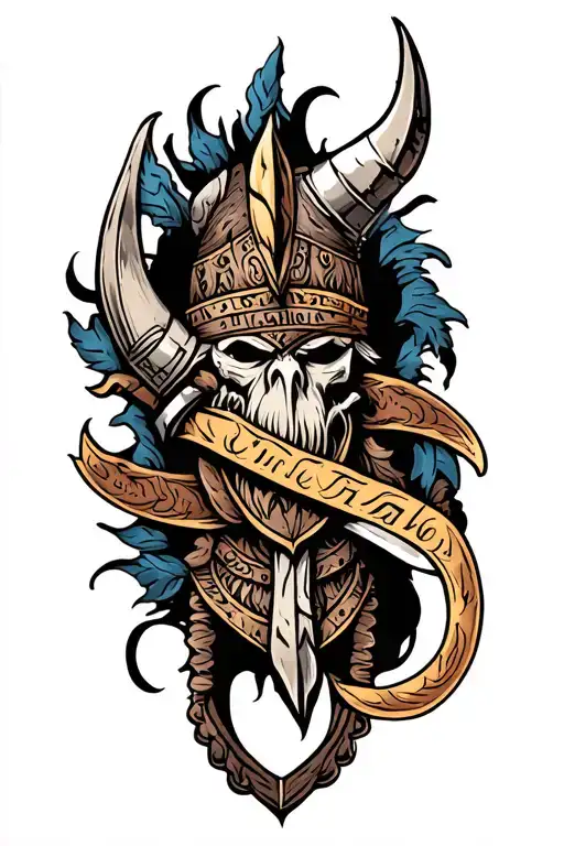 Background To Unite Several Viking