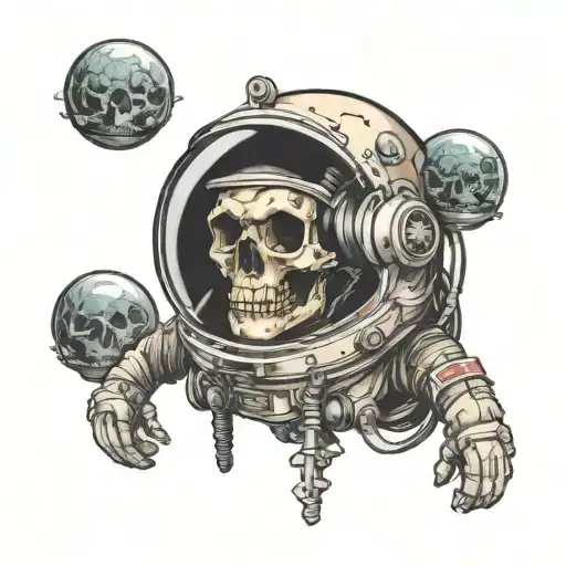 Astronaut Skull