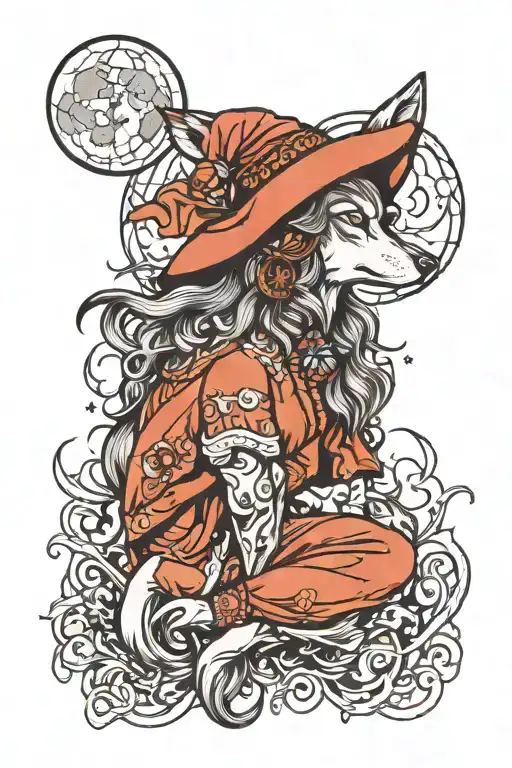 Wolf Moon Witch