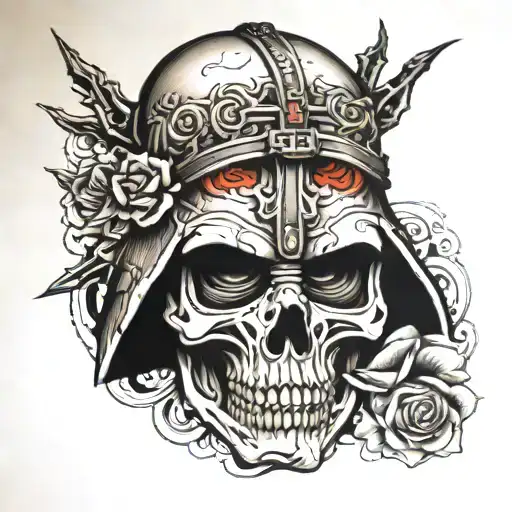 Darth Vader Human Skull