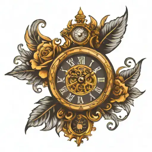 Roman Clock Embedded