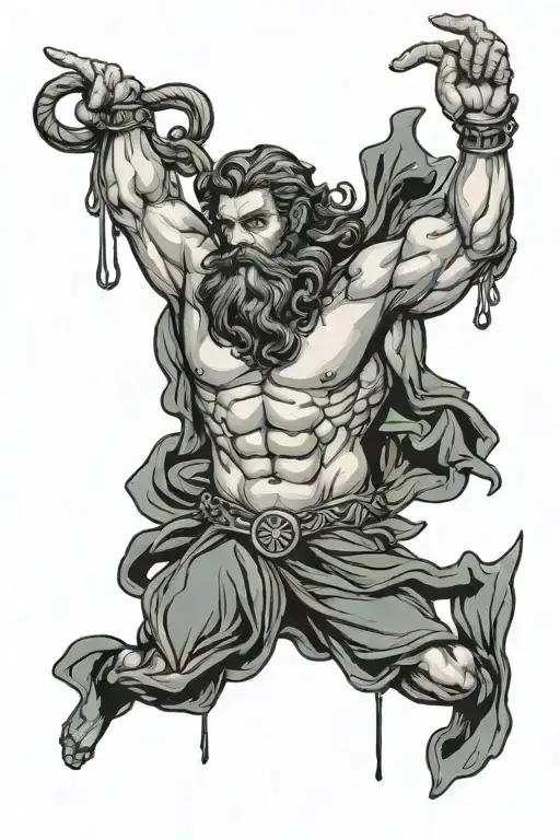 Pinup Male Poseidon