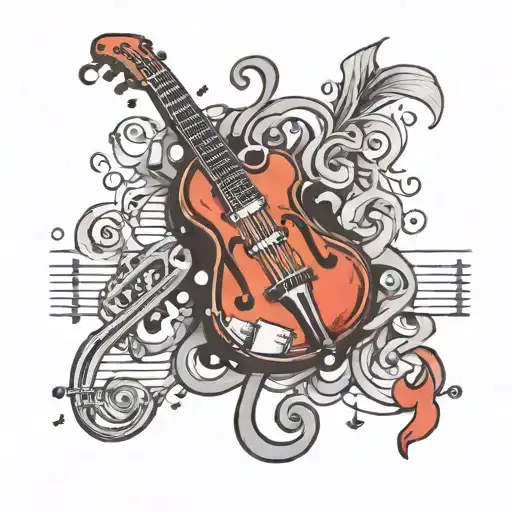 The Word Trouble With Music Notes