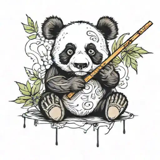 Panda With A Joint
