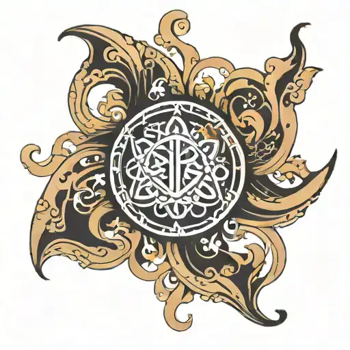 Sanskrit Atma Soul Symbol