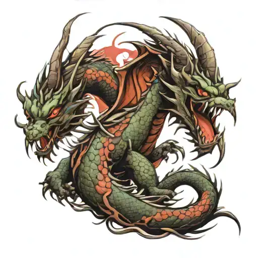 Dragon Realistic Long