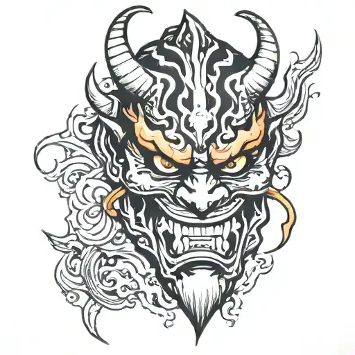 Oni Mask Split Demon