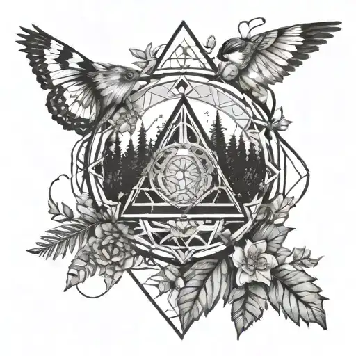 Sacred Geometry And Forest