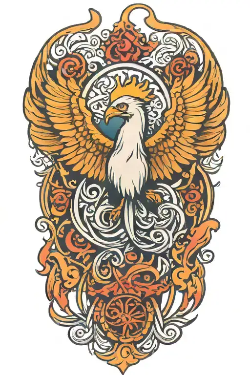 Sigma Male Symbol Pheonix Rising