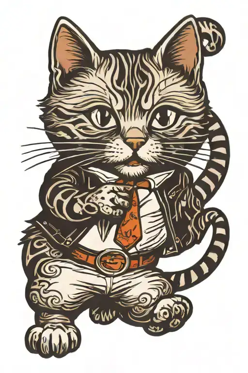 Cat Dancing To Northern Soul Music