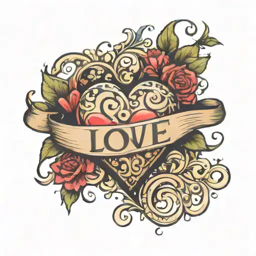 Love Heart And Name Incorporated