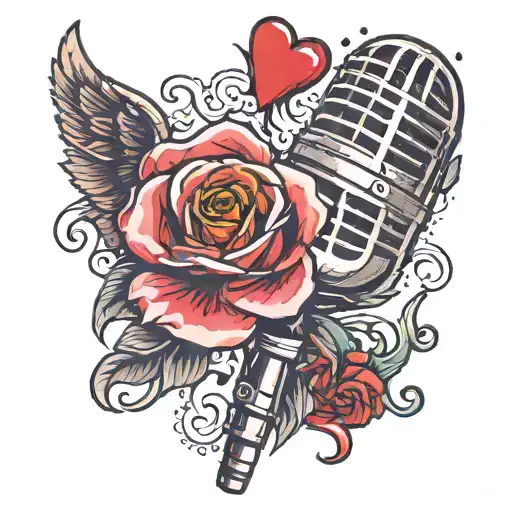 Microphone And Broken Heart