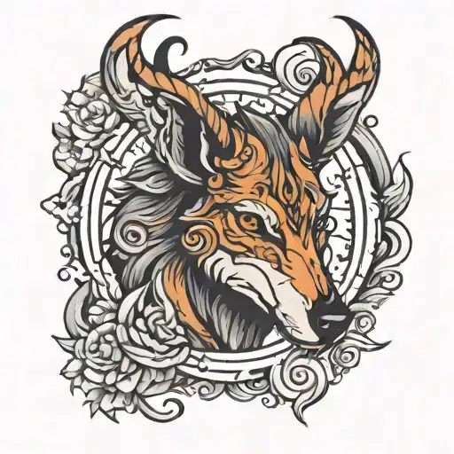 Aries Wolf Surrounded