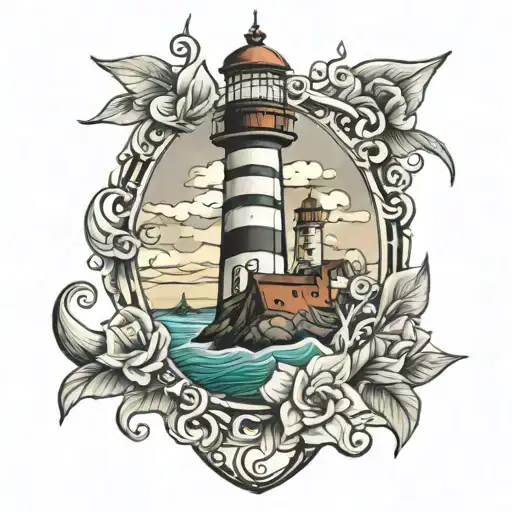 Lighthouse In A Bottle