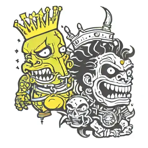 Cartoon Queens Of The Stone Age Era Vulgaris