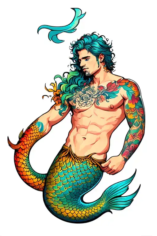 Gay Merman Long Tail