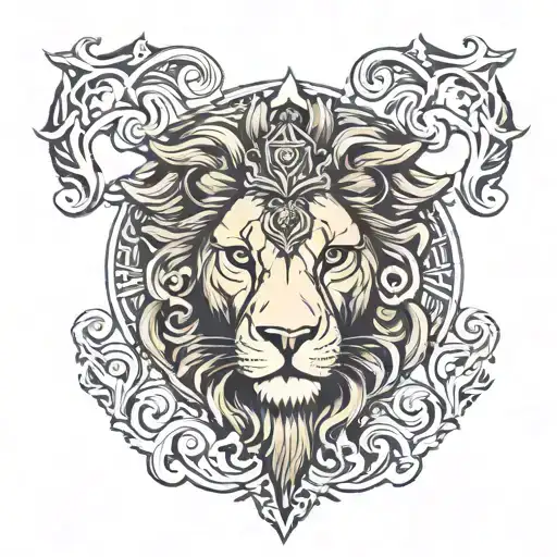 Lion Cross Trelll