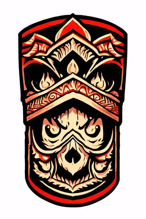 Lower Arm Half Sleeve Protection Polynesian Tattoo Men