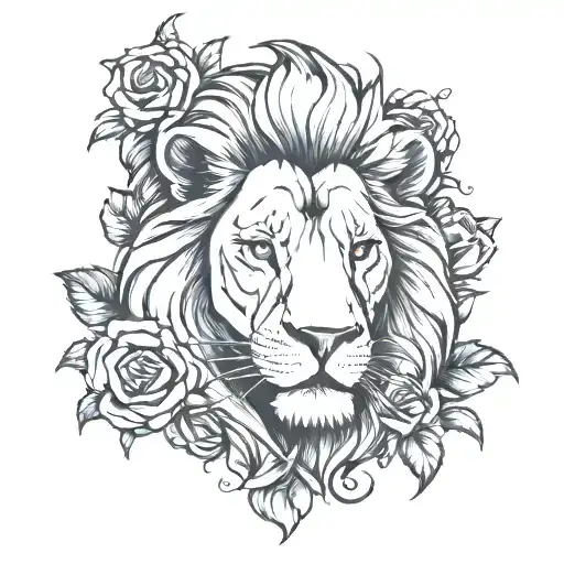 Hope Rose Lion