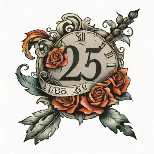 Number 25 In Roman Numerals