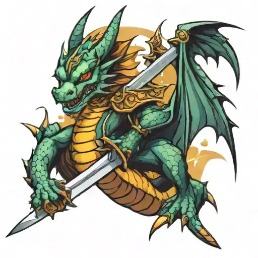 Dragonwith Sword