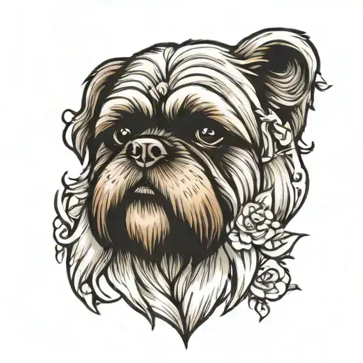 Bear Shih Tzu