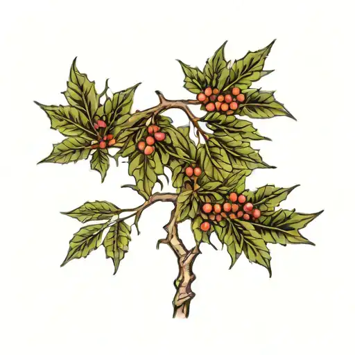 Maple Leaf Olive Tree