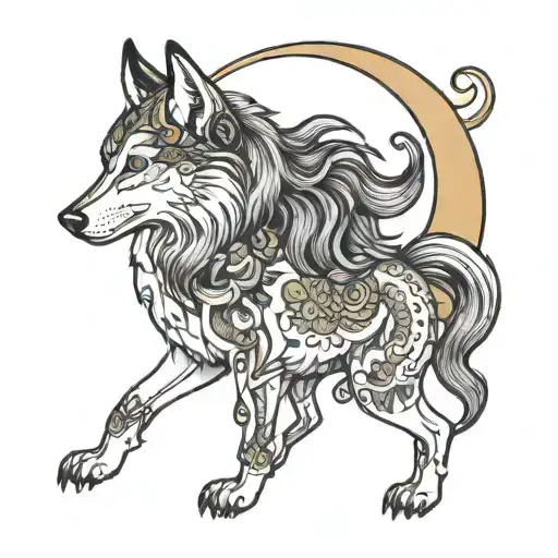 Moon Woman Wolf