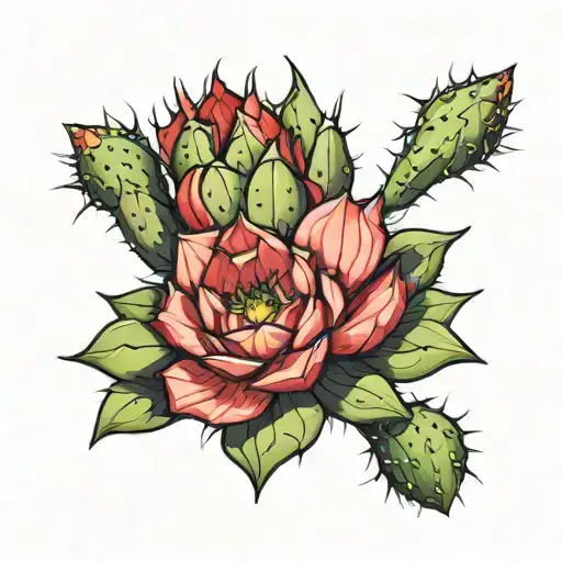 Hermine Cactus Wearing