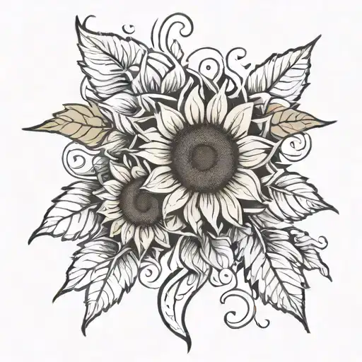 Adoption Symbol Sunflowers