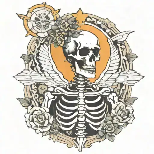 Catholic Saint Skeleton