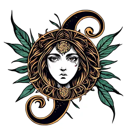 Virgo Symbol Integrated