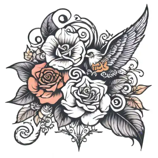 Little Story Written In Cursive Single Line