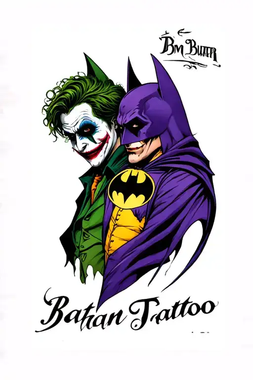 Tim Burton Batman And Joker