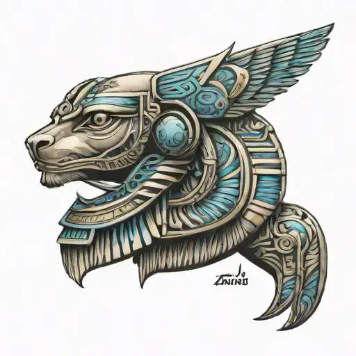 Ancient Futuristic Egyptian