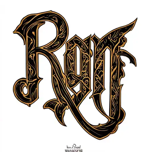 Rgn Lettering Only