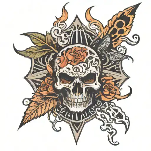 Tattoo With The Word Cursed