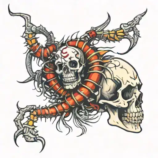 Centipede In The Skull
