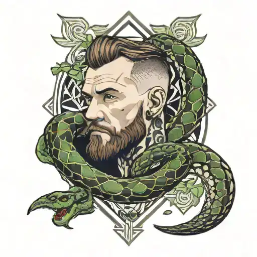 Connor Mcgregor And Snake