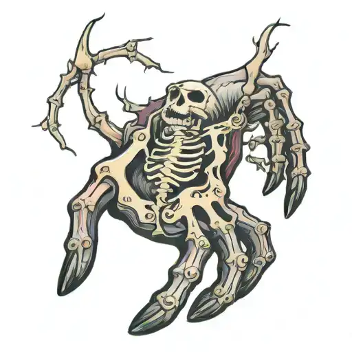 Skeleton Hand Suh Dude