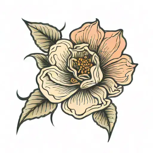 Fine Line Flower With 1981