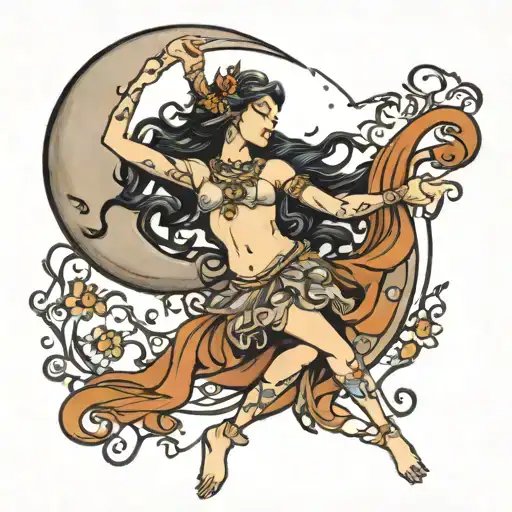 The Moon Dances