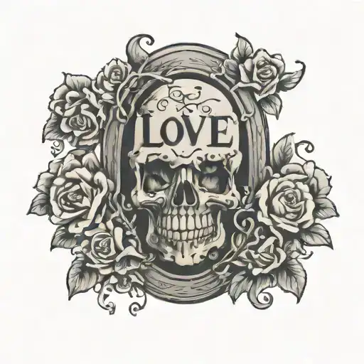 Grave Stone Love Never Get To Knew