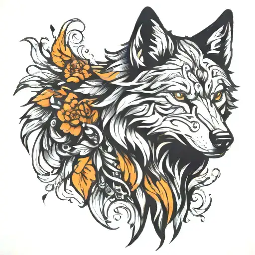 Alpha Wolf Silhouette