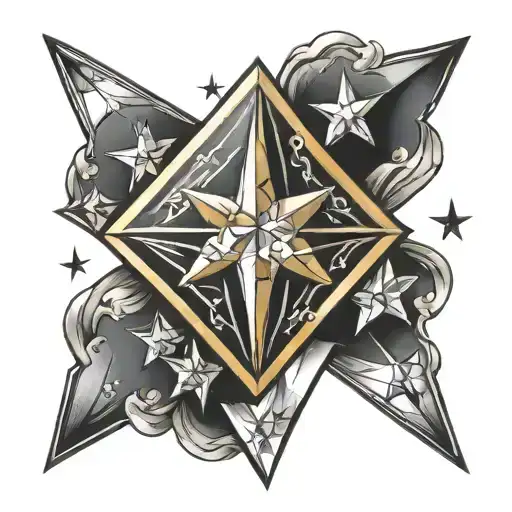 Diamond Shaped Stars