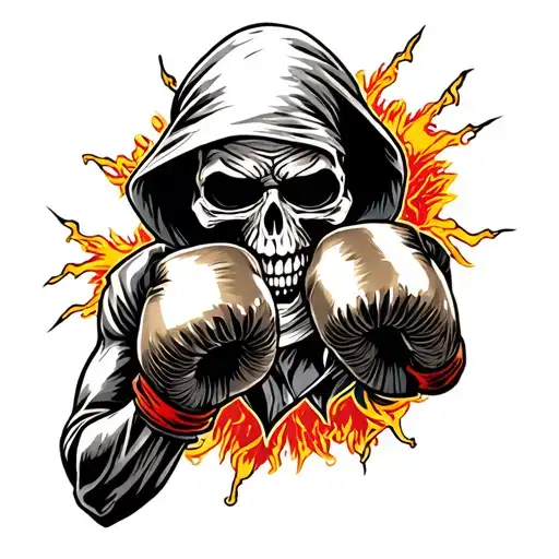 Grim Reaper Boxing Boxer