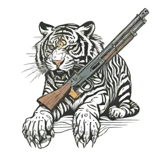 Tiger And Shotgun