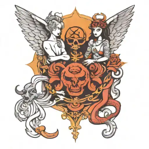 Karma With Angel And Devil