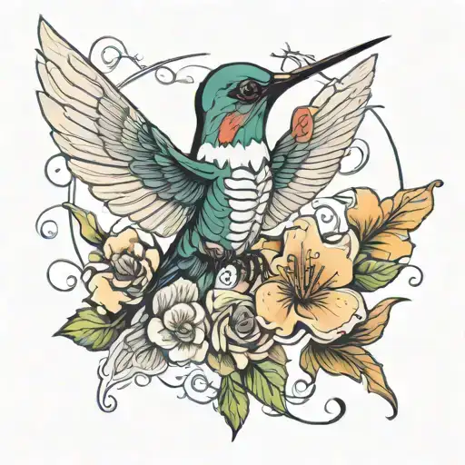 Skeleton Hummingbird