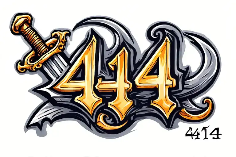 Sword And Number 444